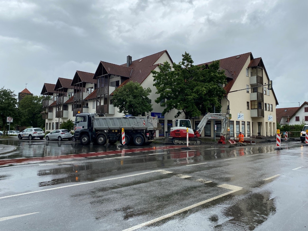 Fahrbahnsanierung B30/ Hauptstraße Meckenbeuren - zvbb